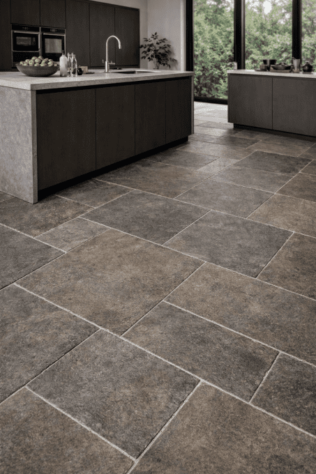 Dallage calcaire Opus 4 Sea Grey Ep. 1.8 cm - Unité de vente 0.761 m² (6 dalles)