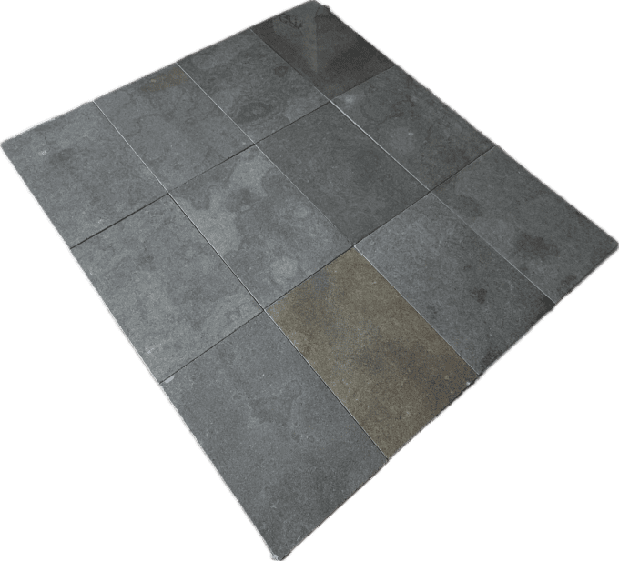 Dallage calcaire Sea Grey 40/60 cm Ep. 1.8 cm - Unité de vente 1.004 m² (4 dalles)