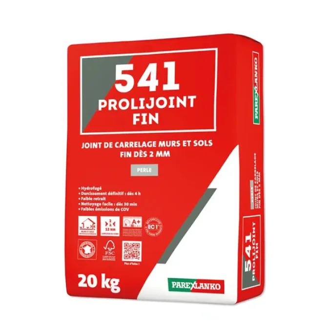 Prolijoint fin 541 gris Perle sac de 20 kg